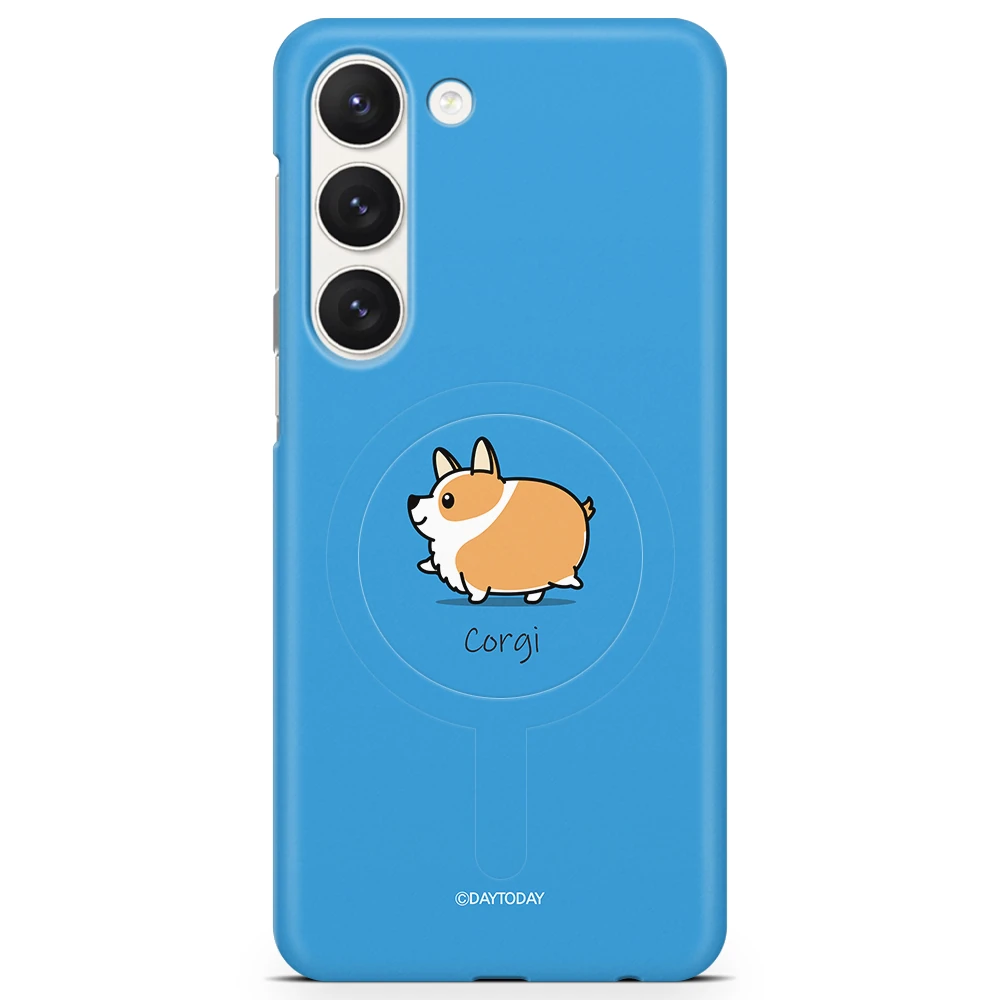 갤럭시S23 SM-S911N 맥세이프 케이스 팻 퍼피 코기 귀여운